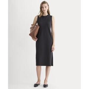 Everlane Women's Weekend Tank Dress in Black, Size Small, Cotton